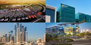 How many free zones are in Dubai